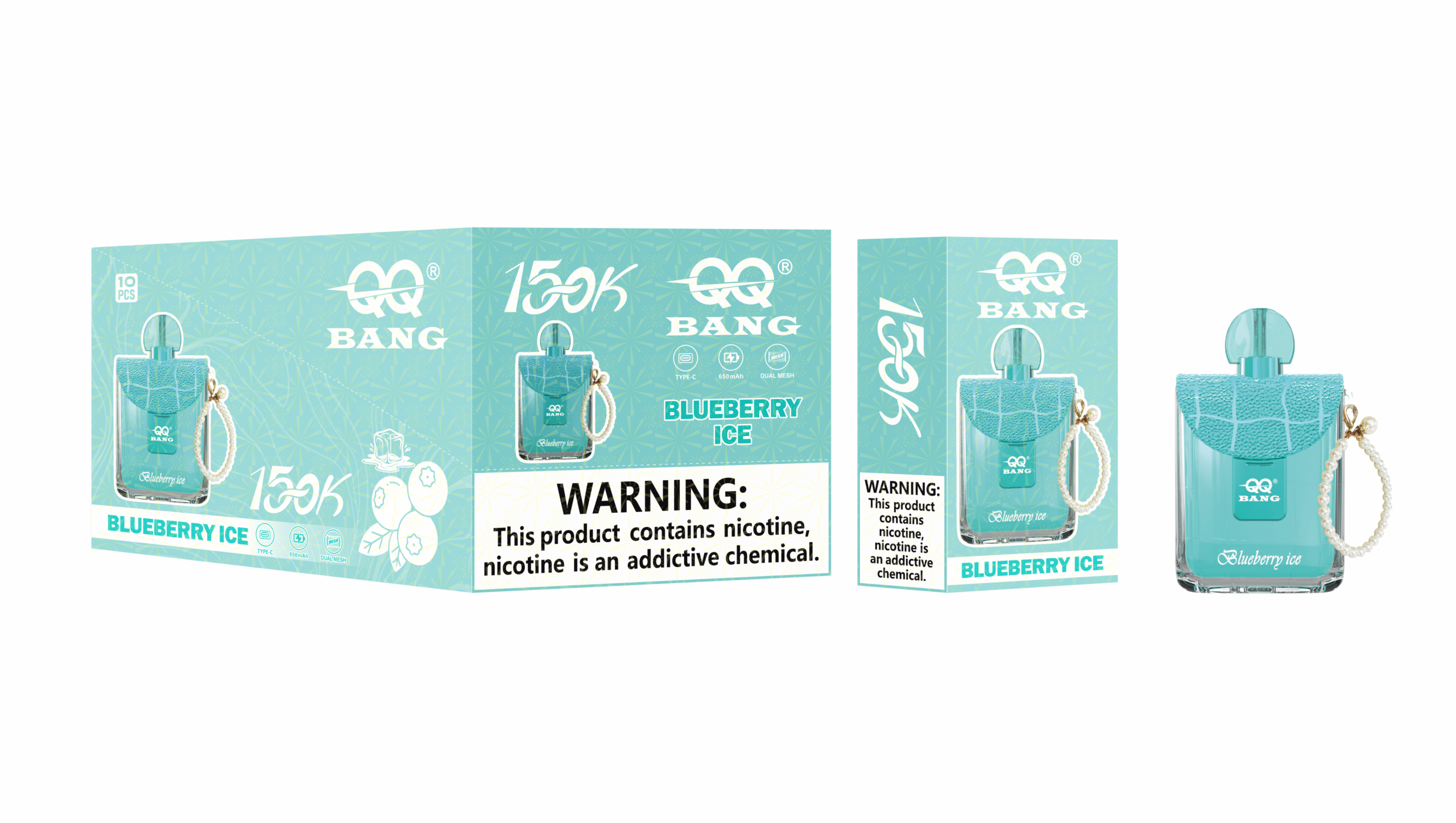 QQ BANG 150K Blueberry Ice