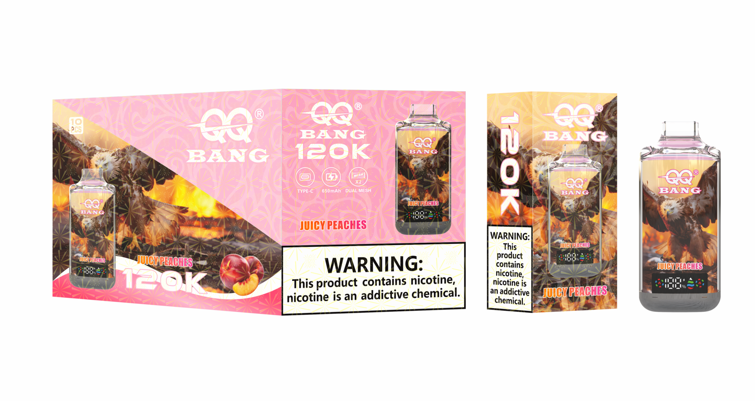 QQ BANG 120K Juicy Peaches