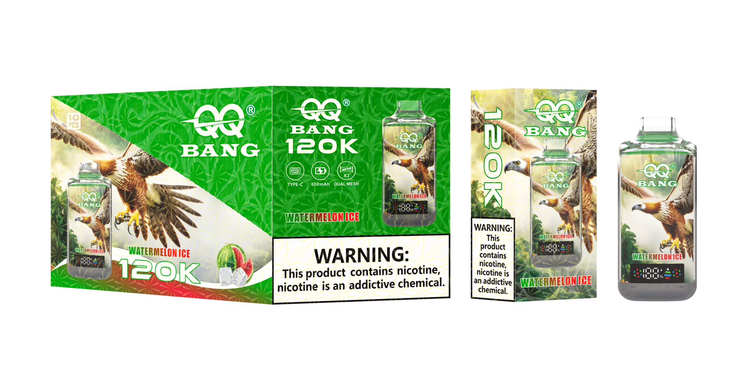 QQ BANG 120K Watermelon Ice